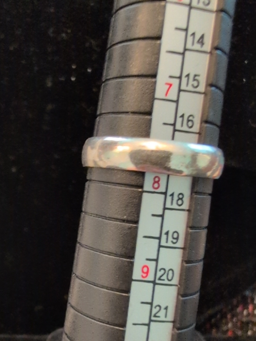 Rectangular Abalone Ring - Picture 4 of 9